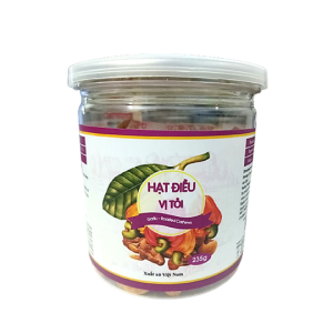 Thùng 36 Hủ Hạt Điều Vị Tỏi 235g