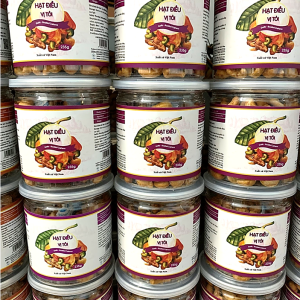 Thùng 36 Hủ Hạt Điều Vị Tỏi 235g