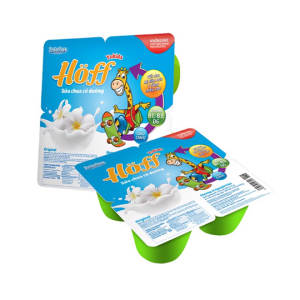 Thùng 48 hộp Sữa Chua ăn vị Nguyên Bản Hoff