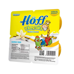 Thùng 48 hộp Váng Sữa Vanilla Hoff